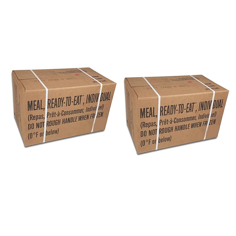MRE Meals Ready to Eat A and B Cases with Heater N946