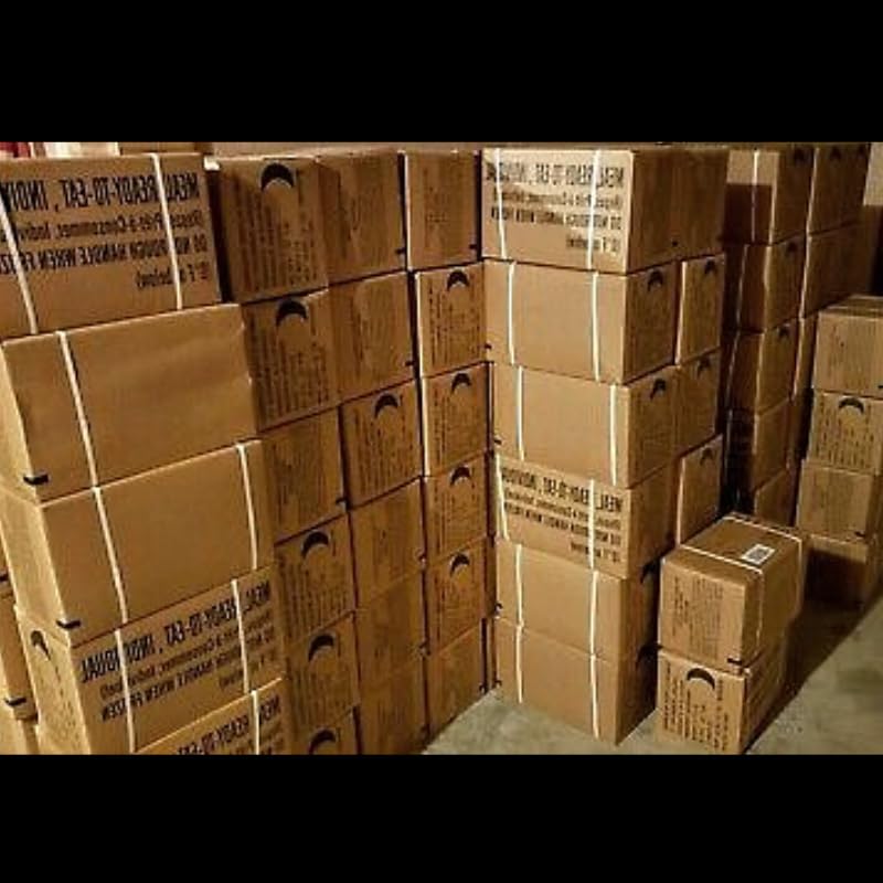 MRE Meals Ready to Eat A and B Cases with Heater N946