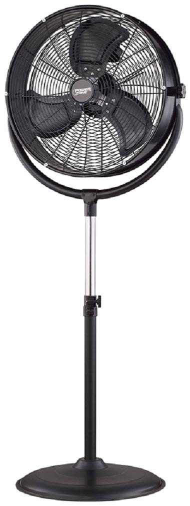 High Velocity Floor Fan with Stand, 3 Speed Y46628