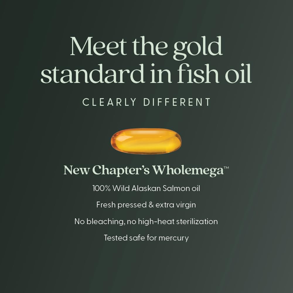 Wild Alaskan Salmon Oil 120 Softgels C501856