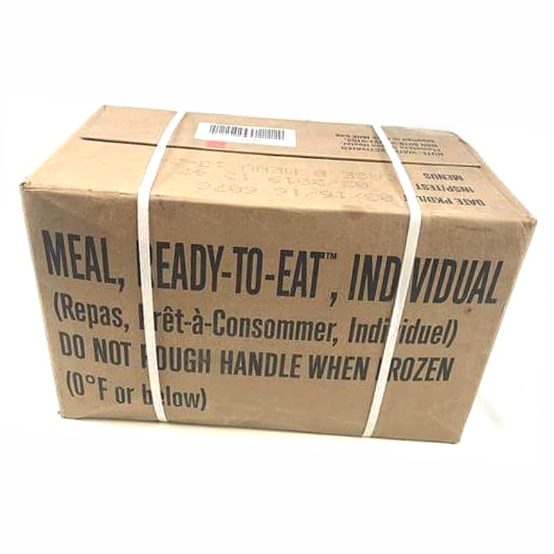 MRE Meals Ready to Eat A and B Cases with Heater N946