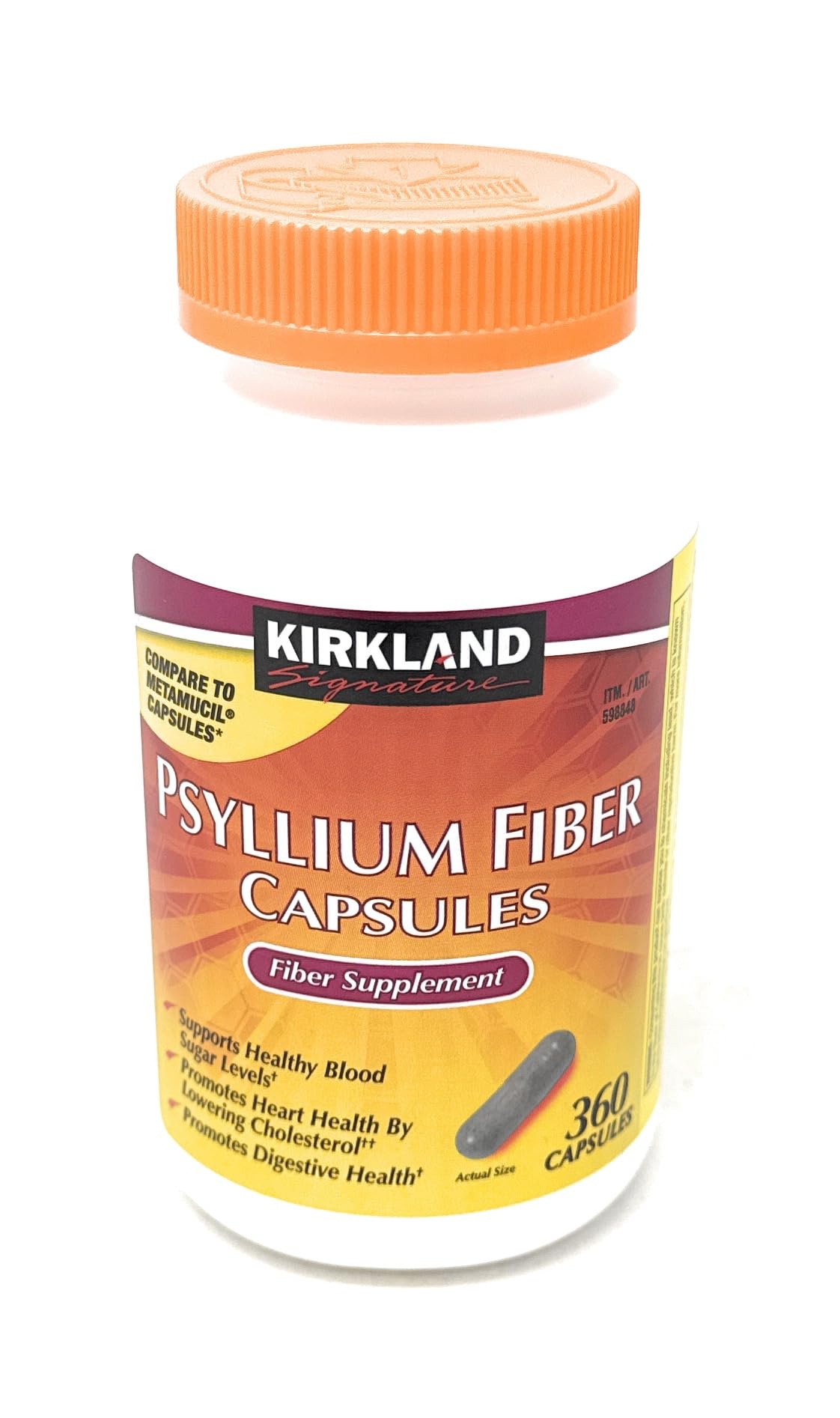 Fiber Supplement 360 Capsules P90963