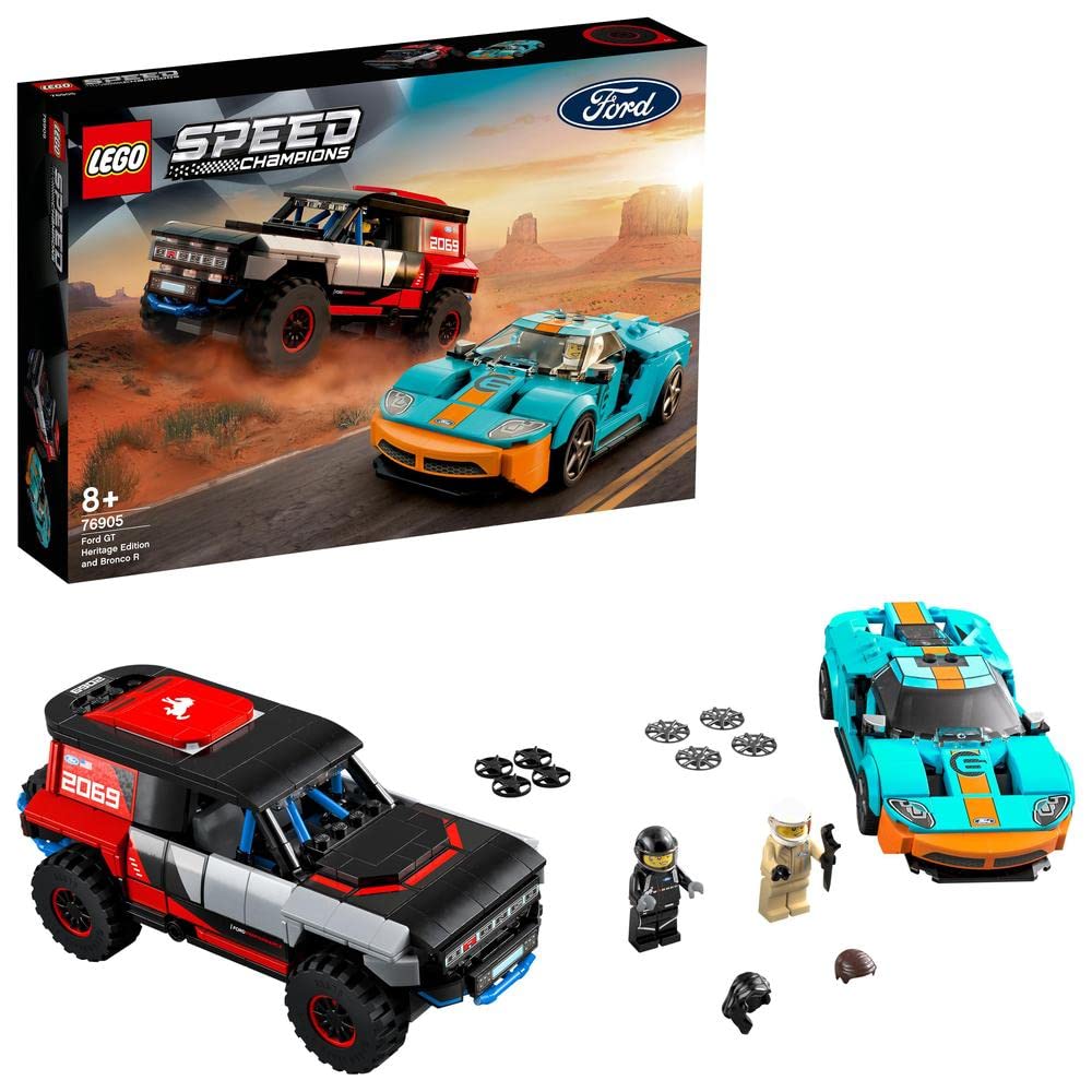 Speed Champions Ford GT Heritage Edition and Bronco R N362