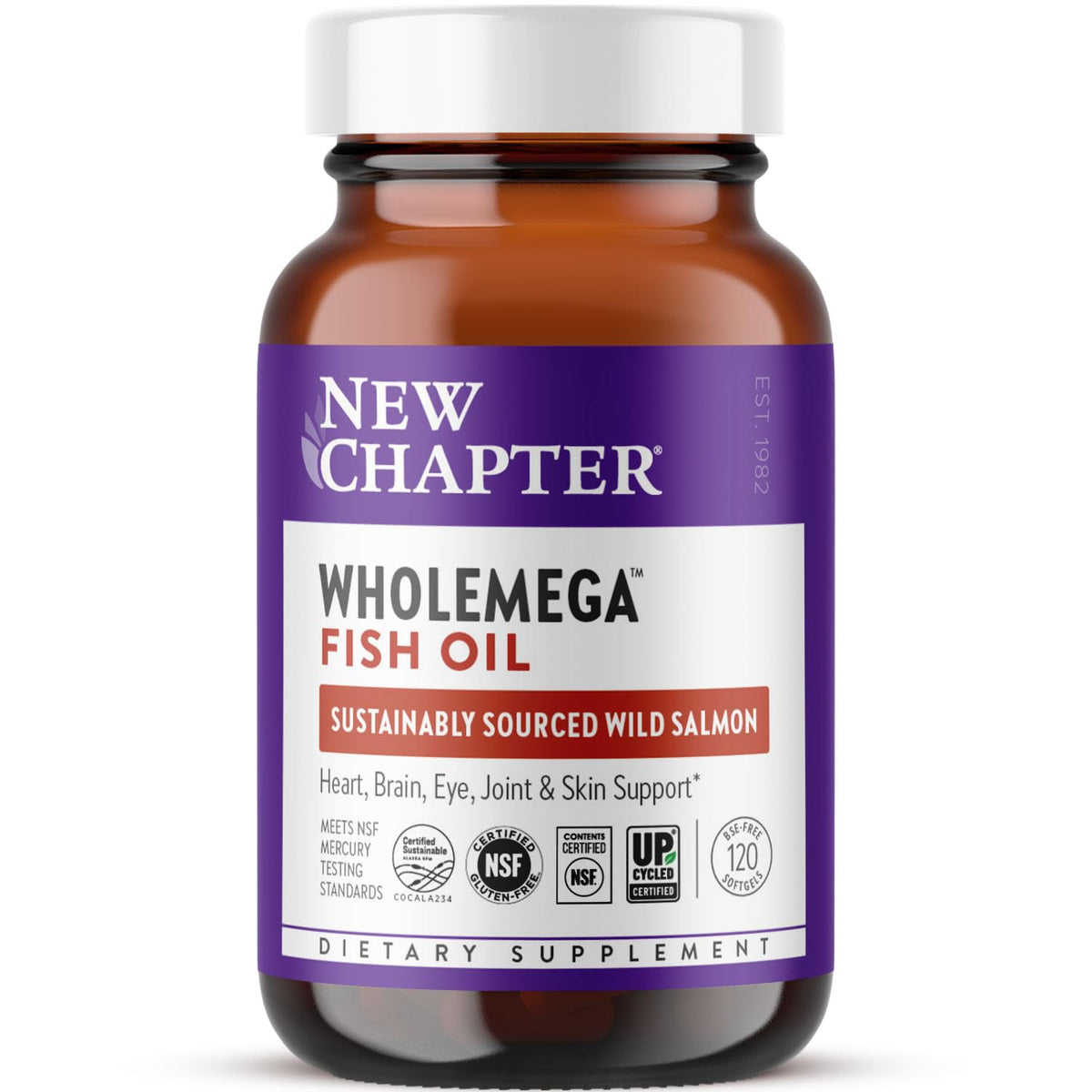 Wild Alaskan Salmon Oil 120 Softgels C501856