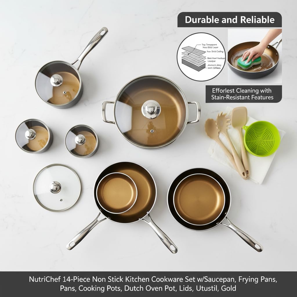 14-Piece Non Stick Cookware Set P794716