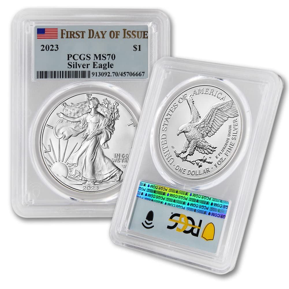 1 oz American Silver Eagle Coin MS-70 W330