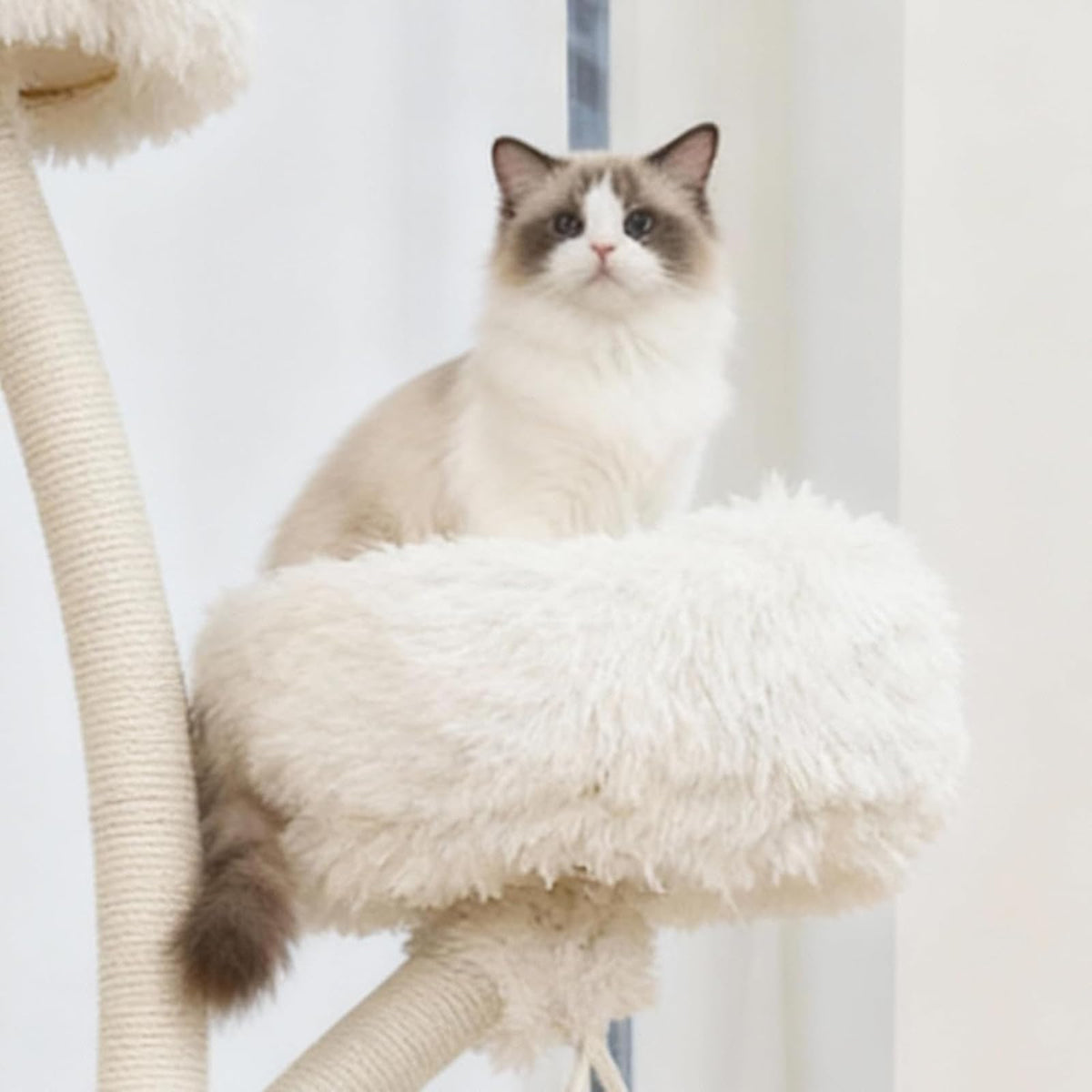 70" Multi-Level Cat Tree Tower with Plush Perches and Sisal Scratching Posts K1549