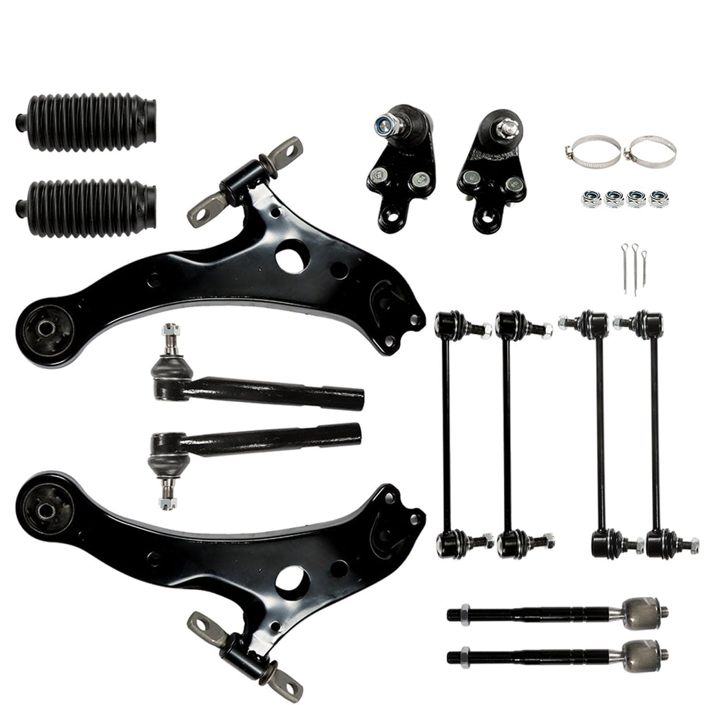 14Pc Front Suspension Kit Control Arms V311558