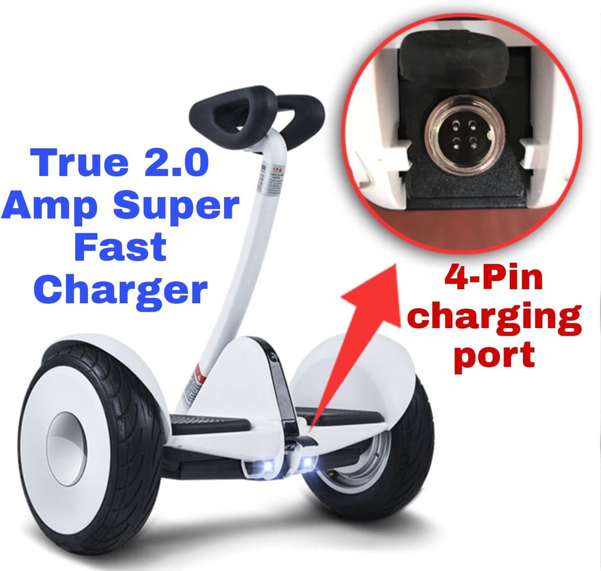 Electric Scooter Charger 63V 2A 4 Prong J269921