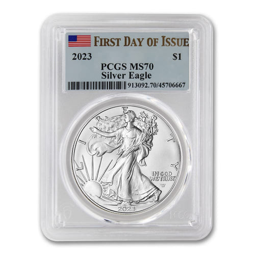 1 oz American Silver Eagle Coin MS-70 W330