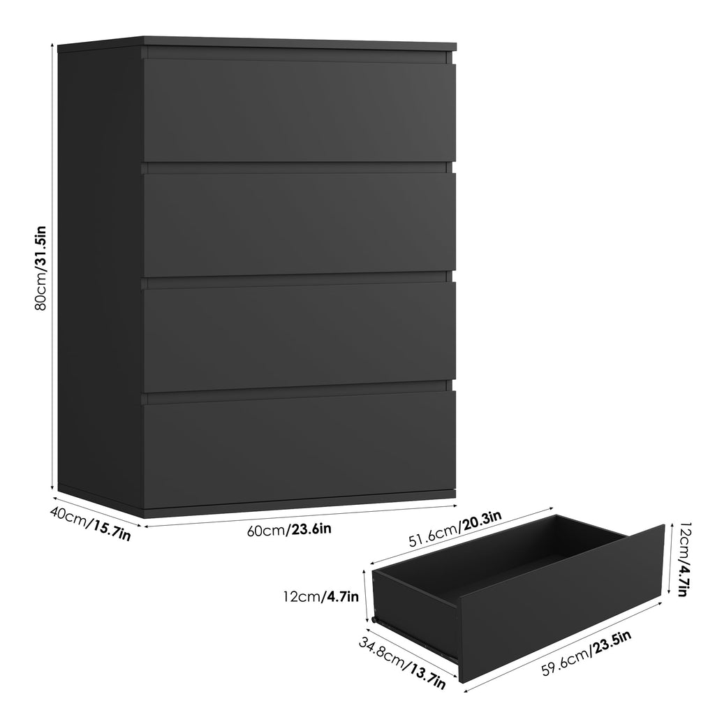 Black Dresser W5671