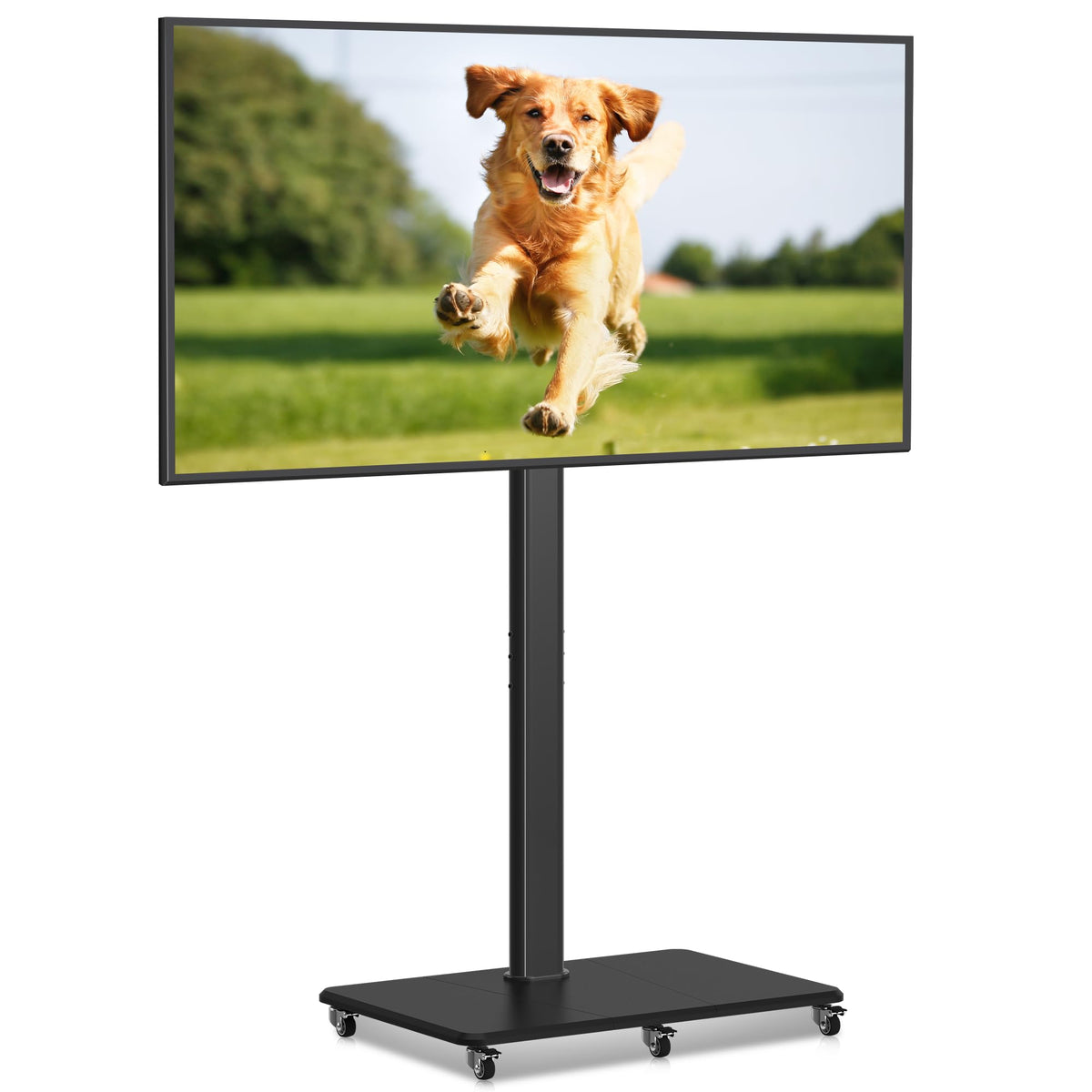 Tall Floor TV Stand for 32-75" TV with Wheels P734