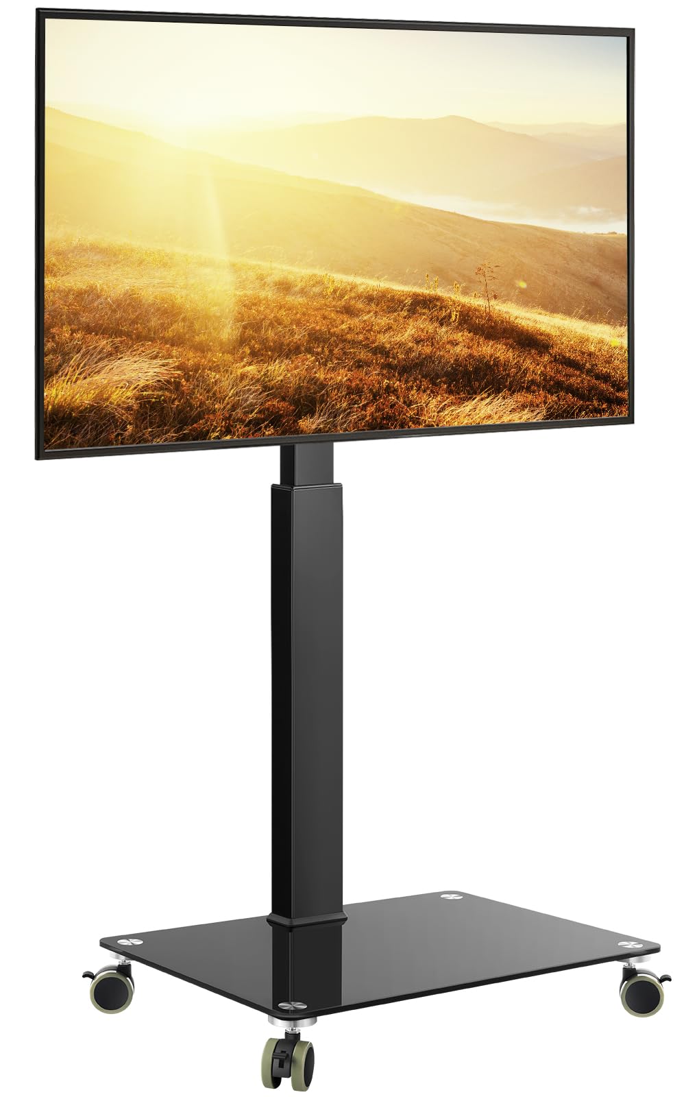 Rolling Floor TV Stand for 27-60 inch LED Screen with Mount G761