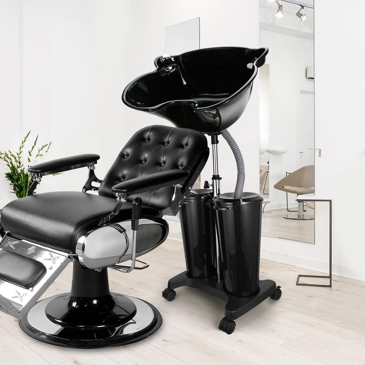 Portable Shampoo Bowl with Electric Pump K75584