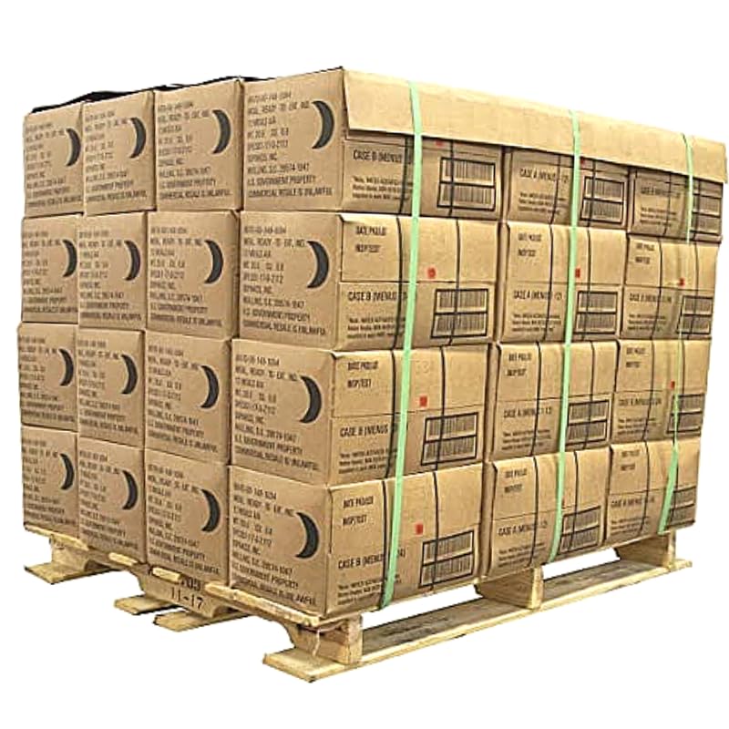 MRE Meals Ready to Eat A and B Cases with Heater N946