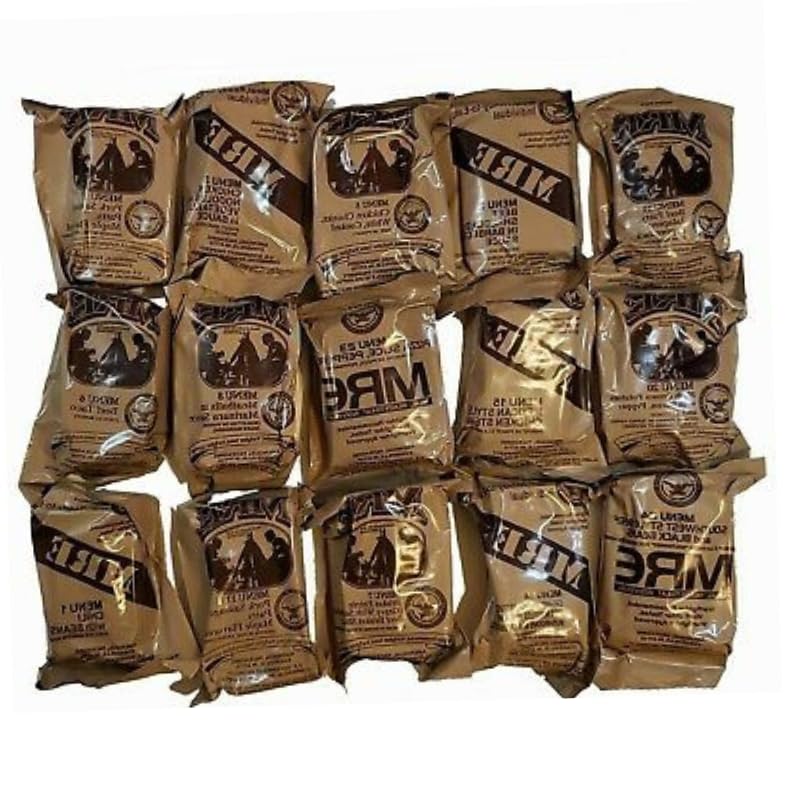 MRE Meals Ready to Eat A and B Cases with Heater N946