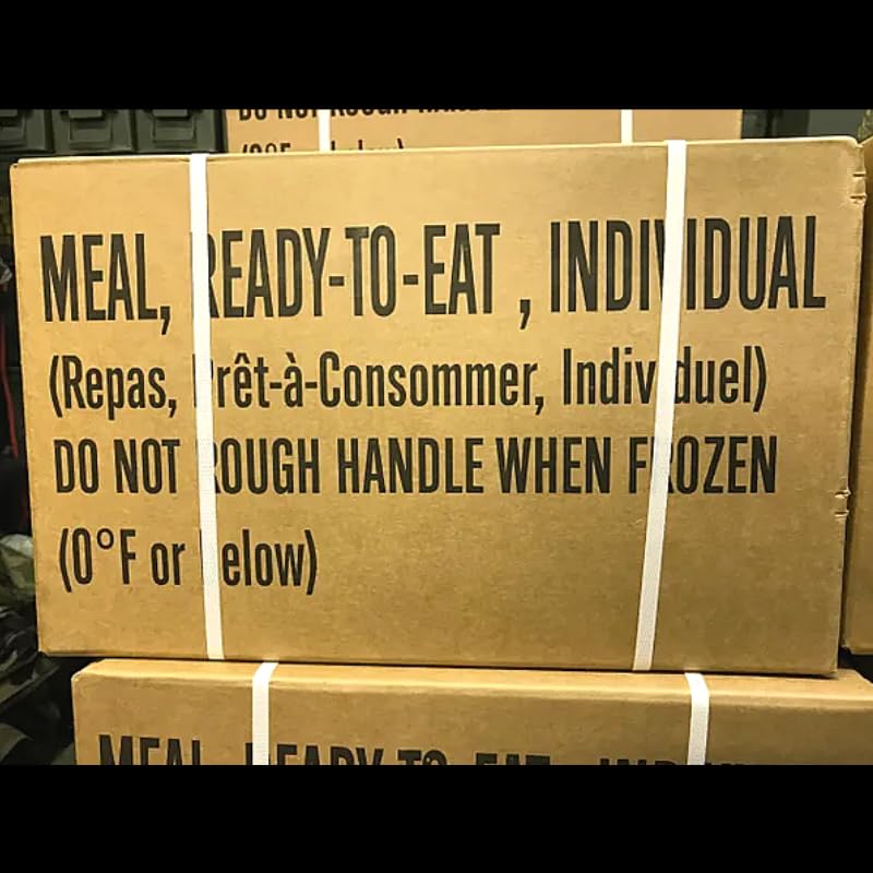MRE Meals Ready to Eat A and B Cases with Heater N946