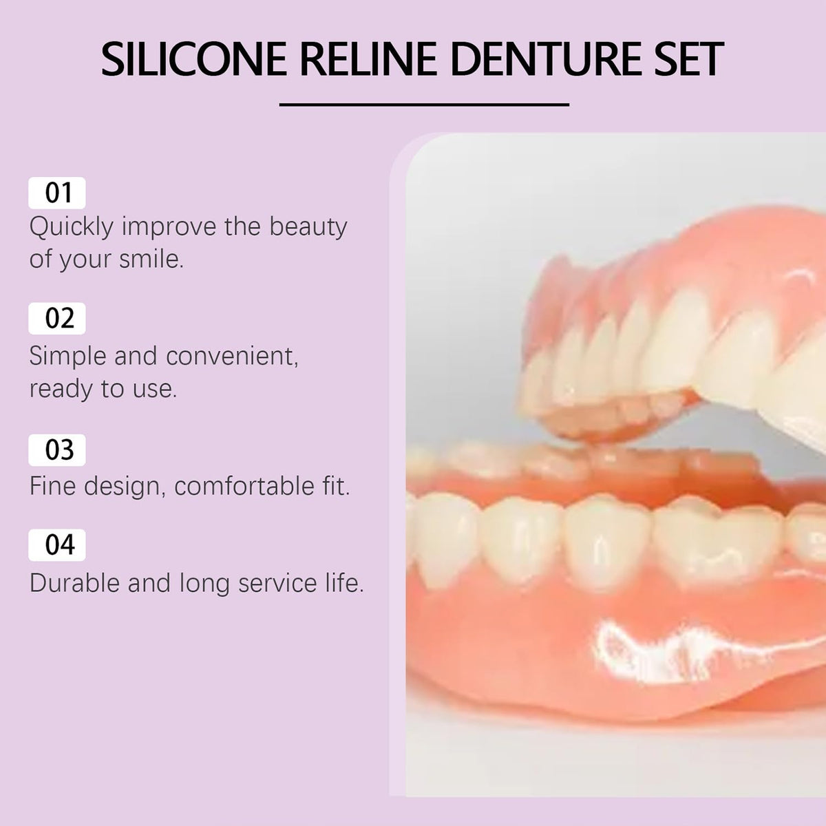 Silicone Denture Set Q8470