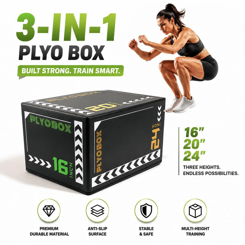 3-in-1 Foam Plyo Box C980