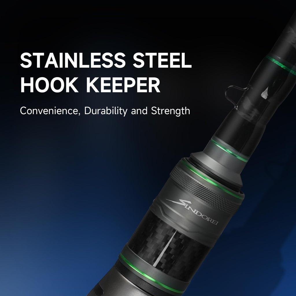 Heavy 2-Piece Fishing Rod M2239