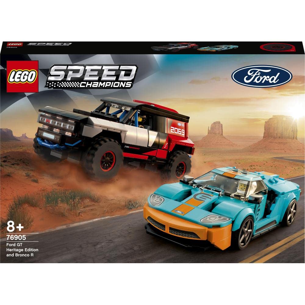 Speed Champions Ford GT Heritage Edition and Bronco R N362