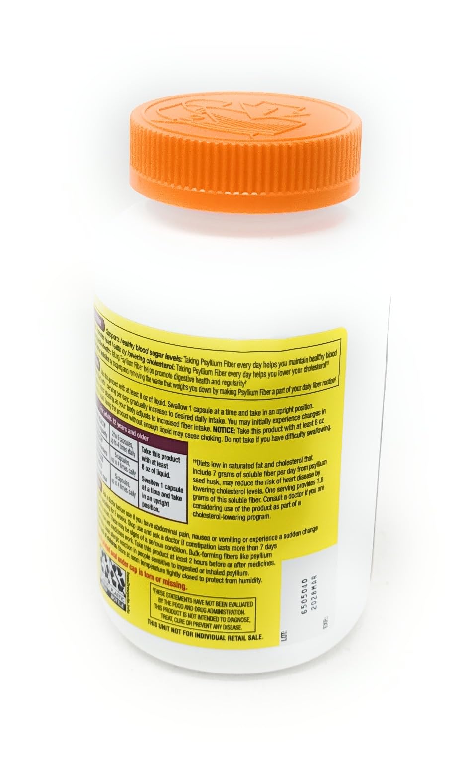 Fiber Supplement 360 Capsules P90963
