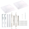 White RV Vent Lid Replacements 2-Pack K4138