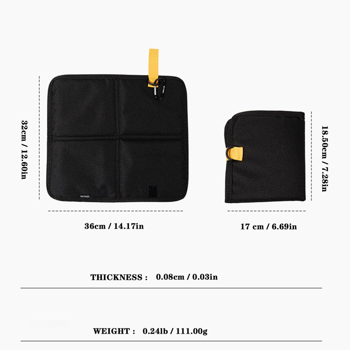Portable Folding Oxford Seat Cushion I310