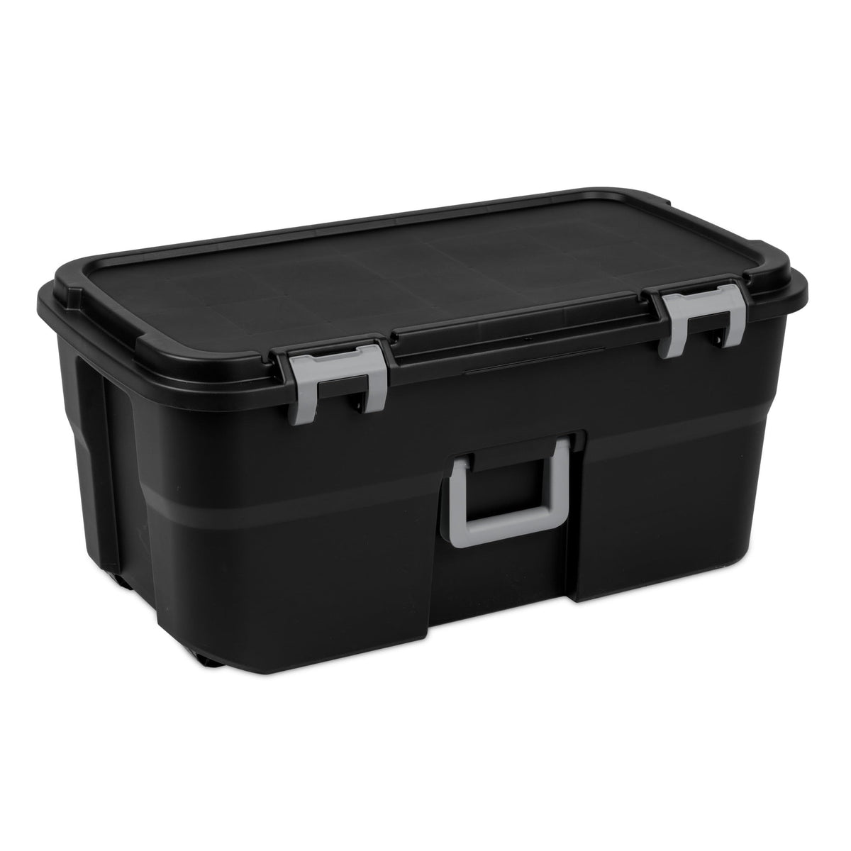 22 Gallon Black Wheeled Storage Trunk M87233