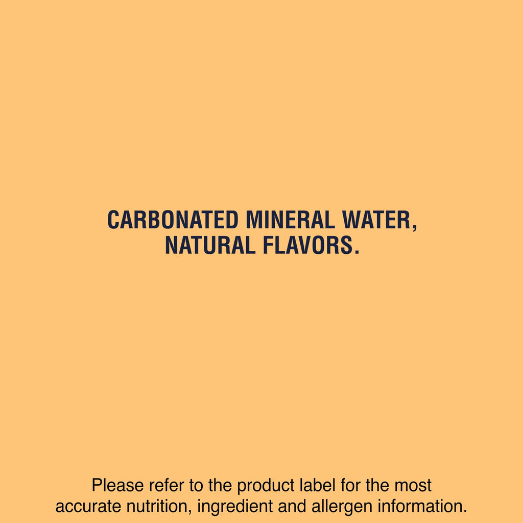 Tangerine & Wild Strawberry Sparkling Water 11.15 Fl Oz (Pack of 8) B6371