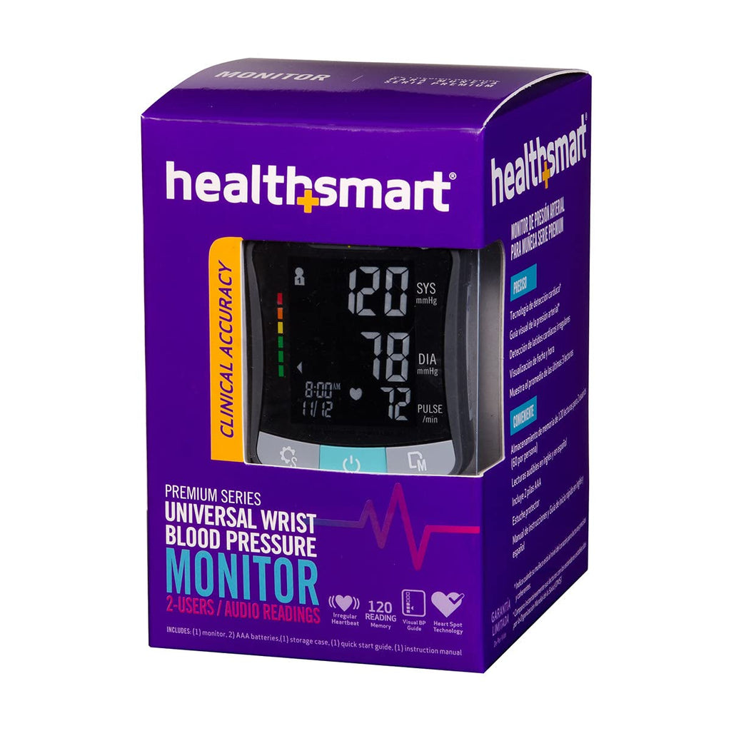 Digital Wrist Blood Pressure Monitor with Cuff X481281