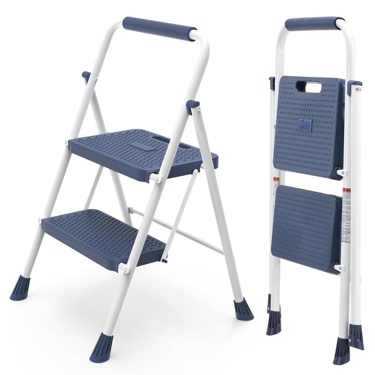2 Step Ladder 330lbs Heavy-Duty Folding Step Stool X433