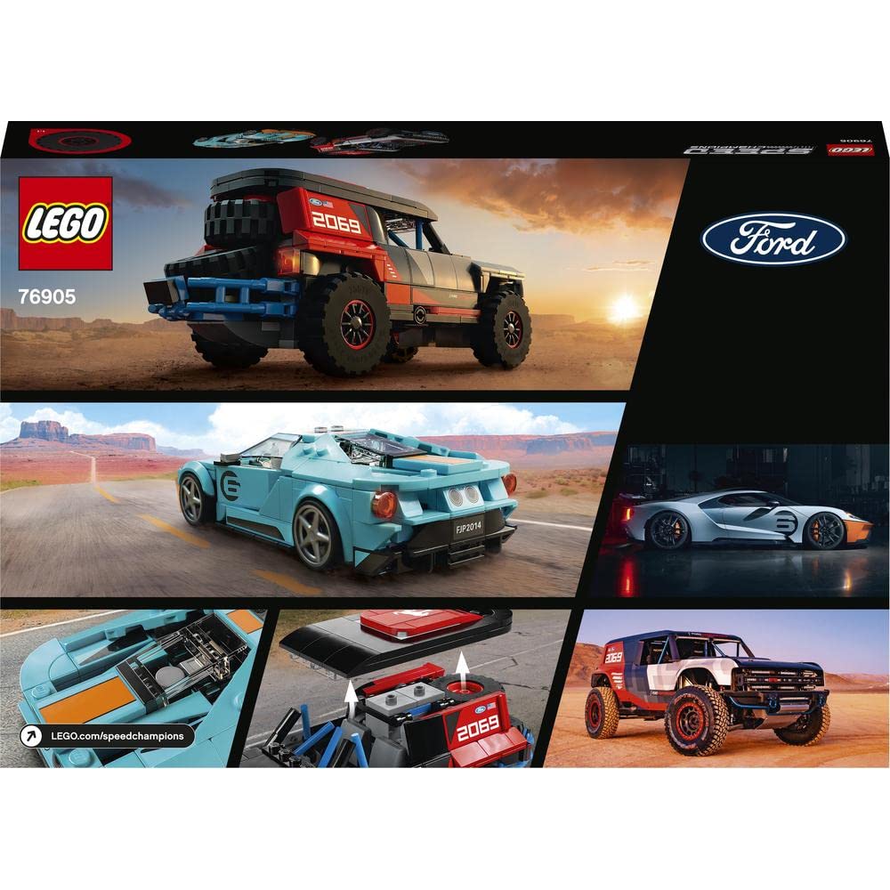 Speed Champions Ford GT Heritage Edition and Bronco R N362
