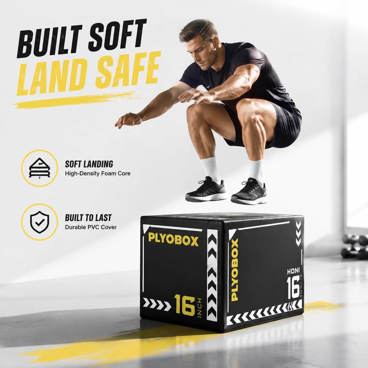 3-in-1 Foam Plyo Box C980