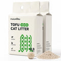 Unscented Plant-Based Clumping Tofu Cat Litter 12 lb Z156379