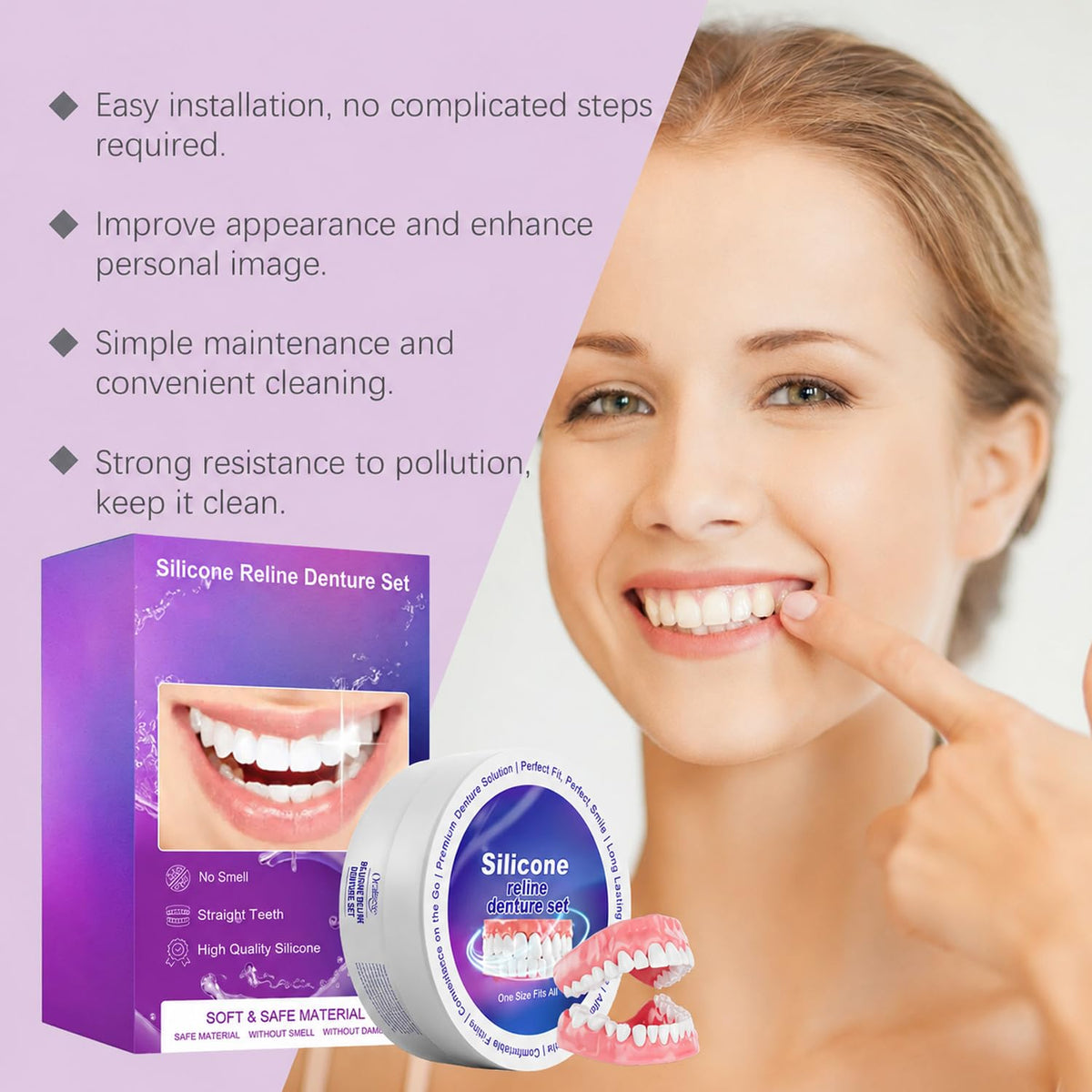 Silicone Denture Set Q8470