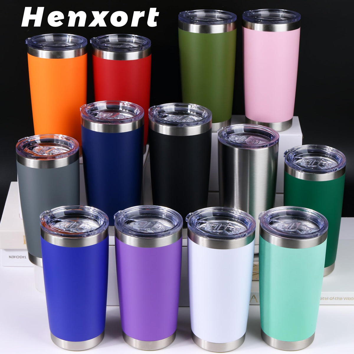 20oz Stainless Steel Insulated Tumbler with Lid T586122