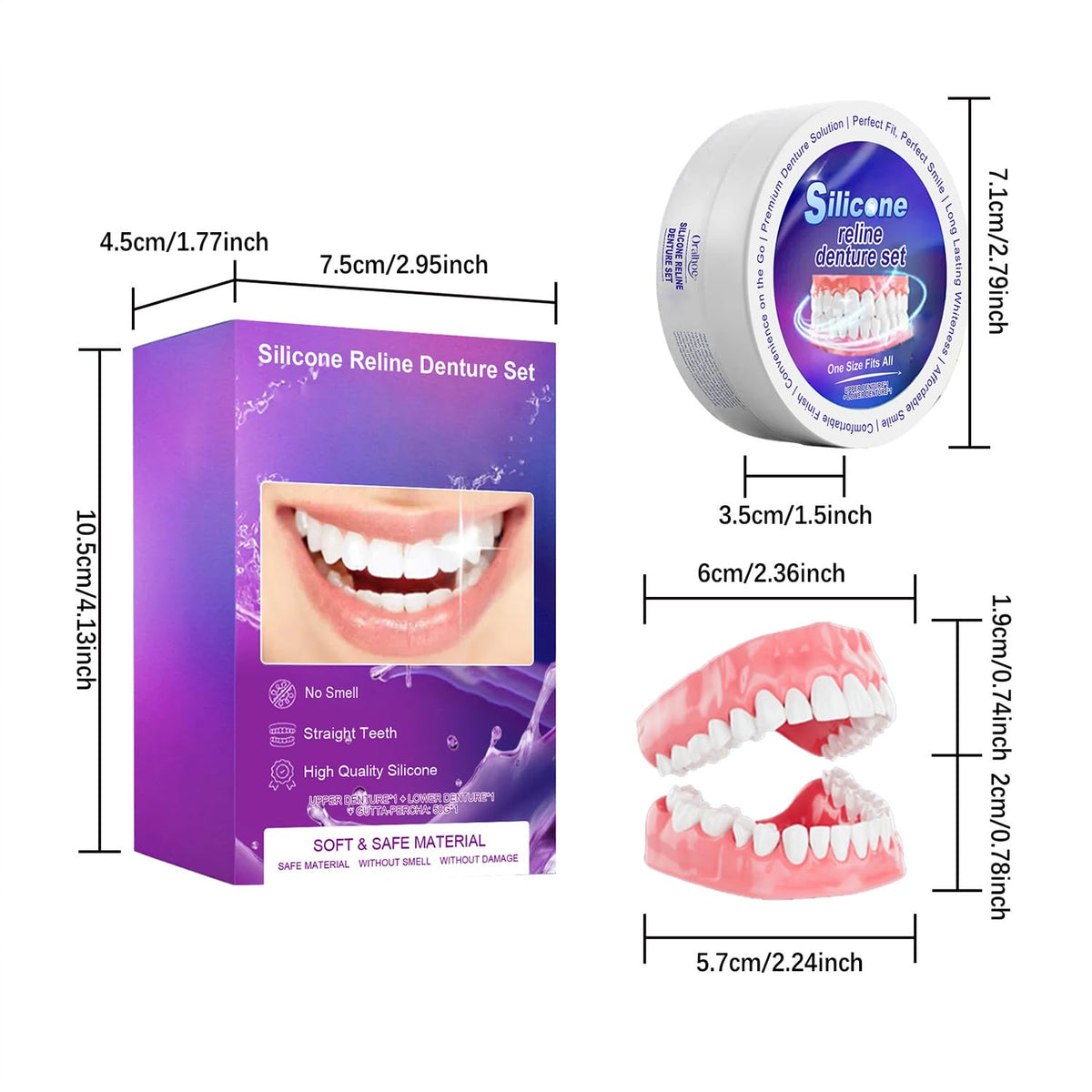 Silicone Denture Set Q8470