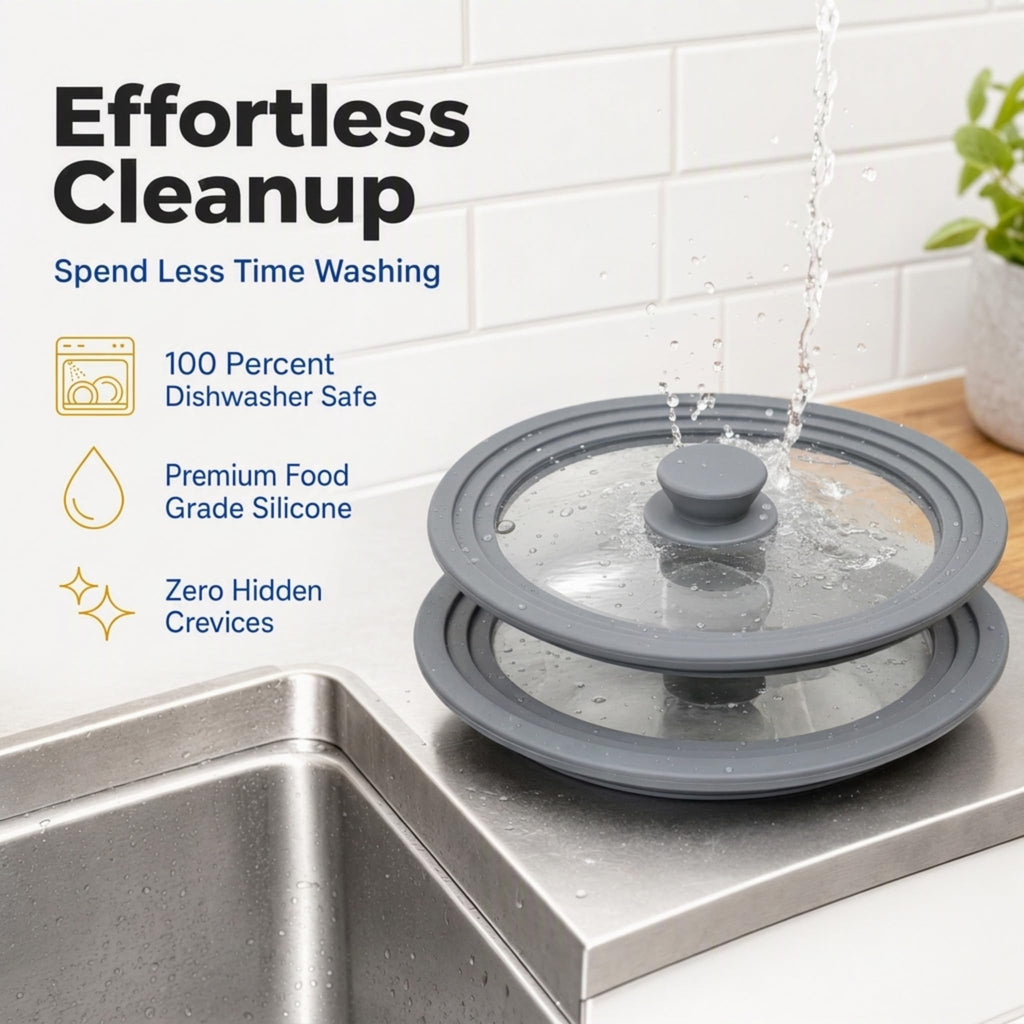 Universal Lid for Pots, Pans & Skillets, 7.5-11.5" C3668