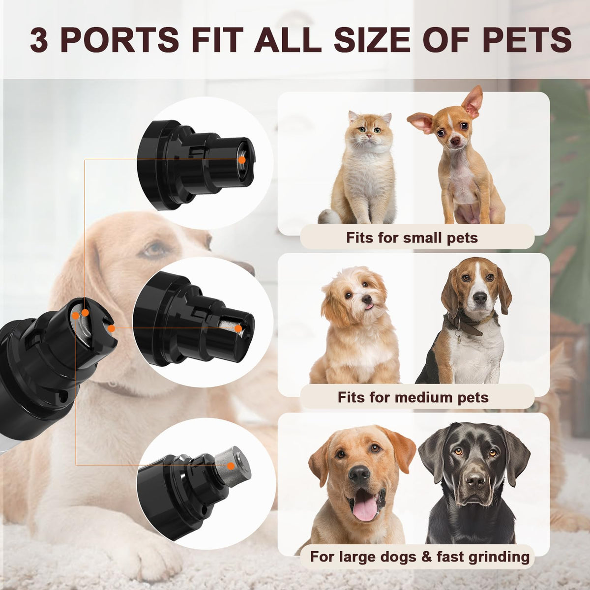 Electric Pet Nail Grinder E696109