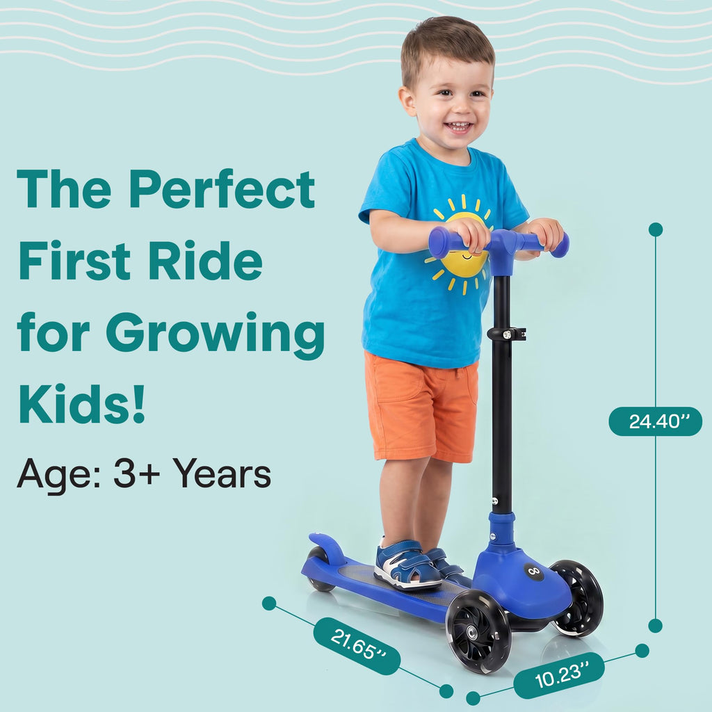 3-Wheel Toddler Scooter with LED Wheels P667