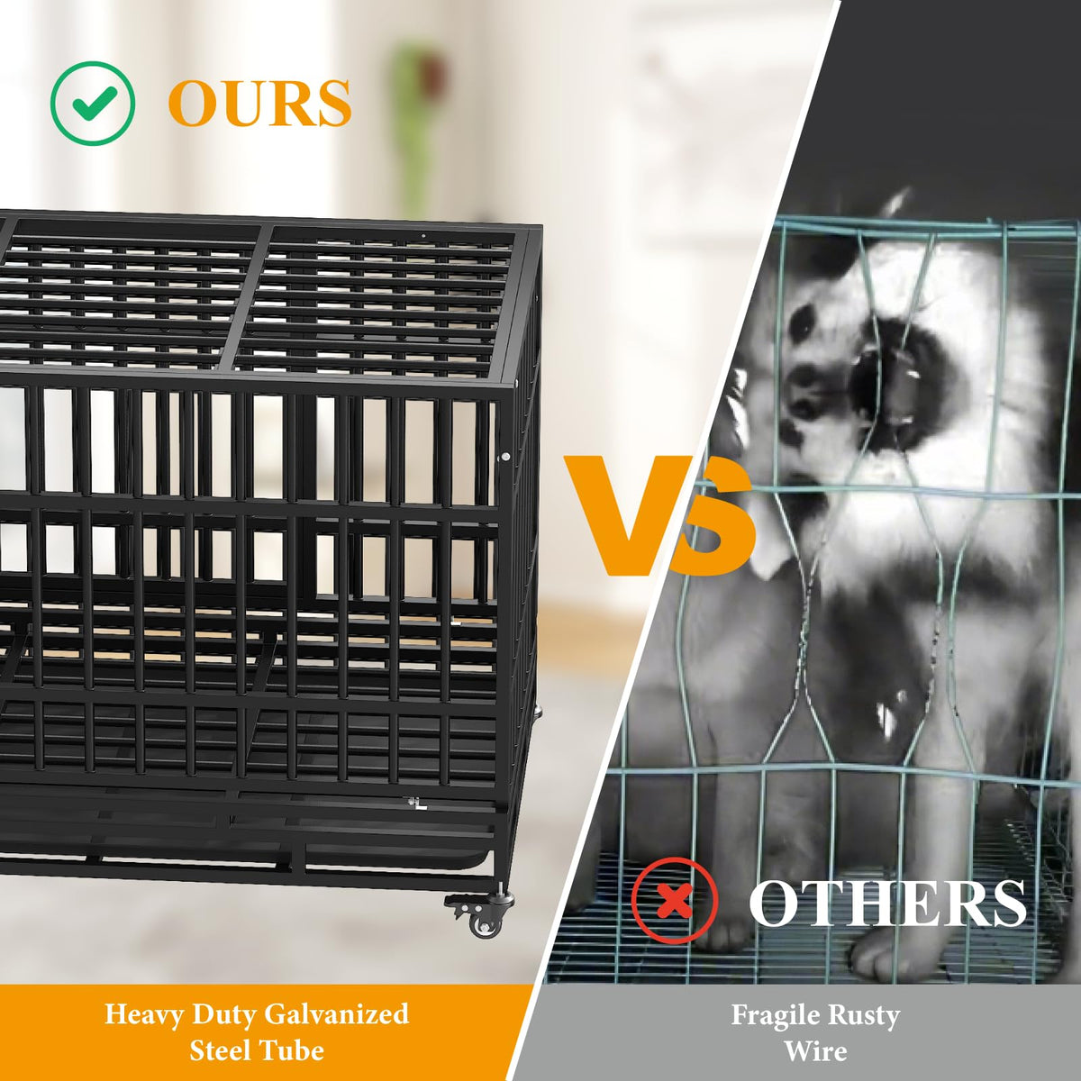 48 Inch Heavy Duty Dog Crates P589750