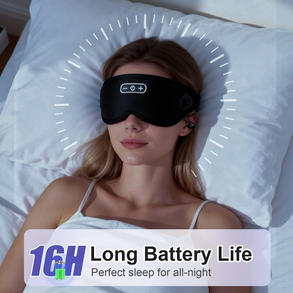 Wireless Bluetooth Sleep Headphones and Blackout Sleep Mask T841835