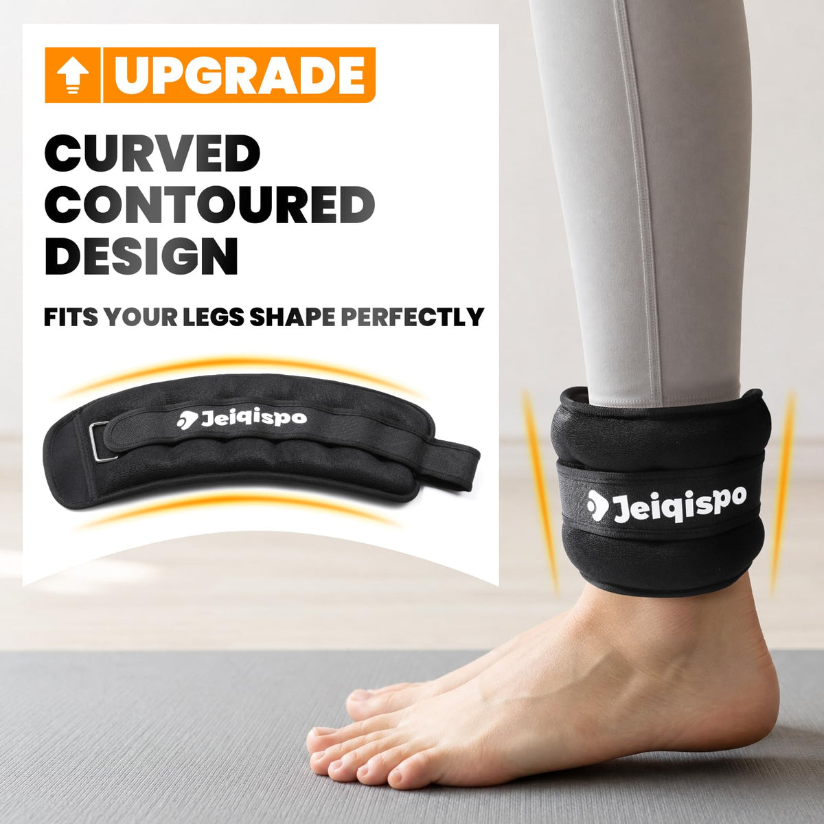 Ankle Weights 1 Pair with Adjustable Straps Z493