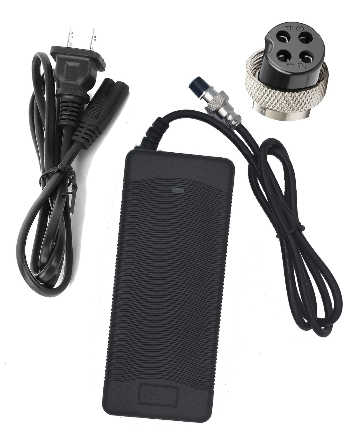 Electric Scooter Charger 63V 2A 4 Prong J269921