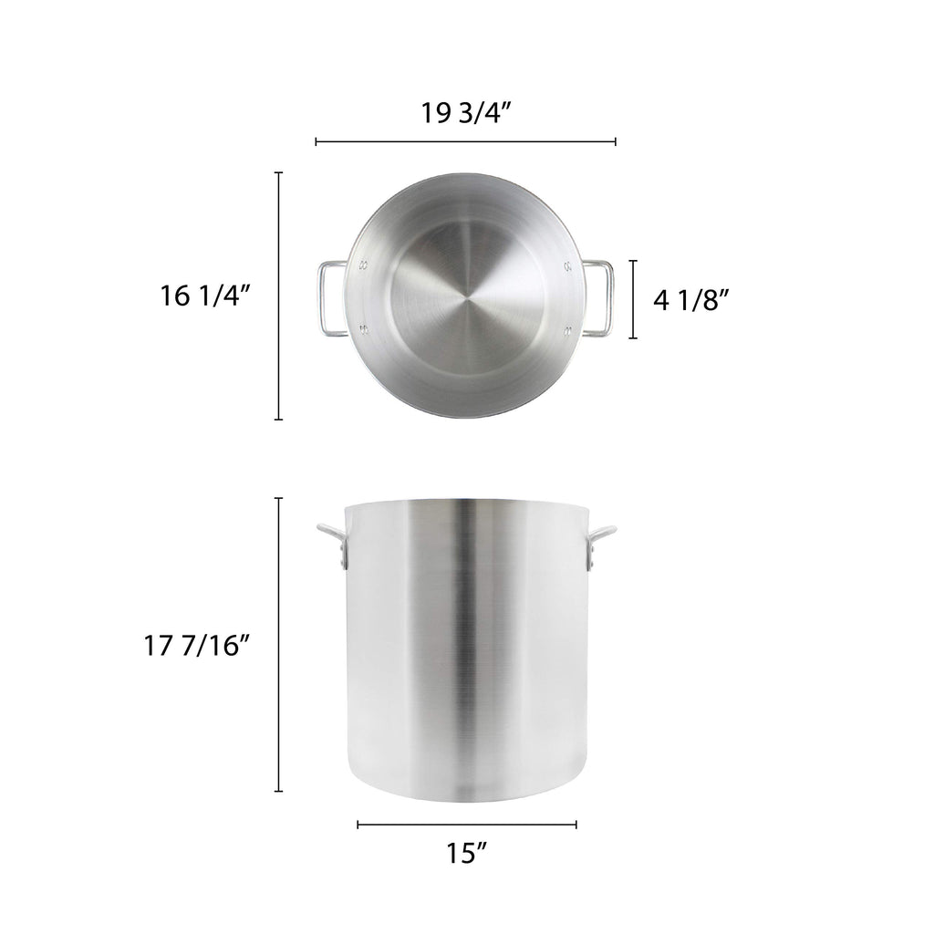 60 quart Aluminum stock pot Y167115