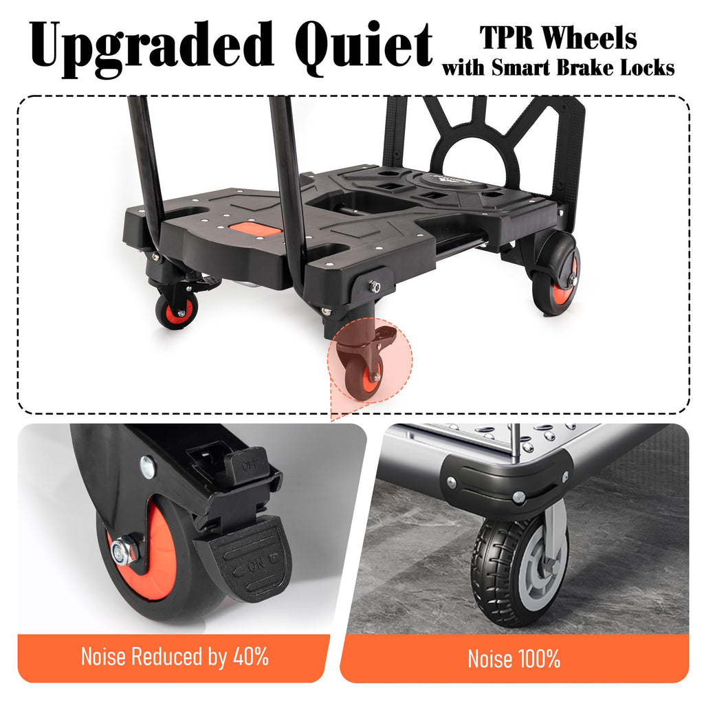 2-in-1 Folding Hand Truck Dolly W5198
