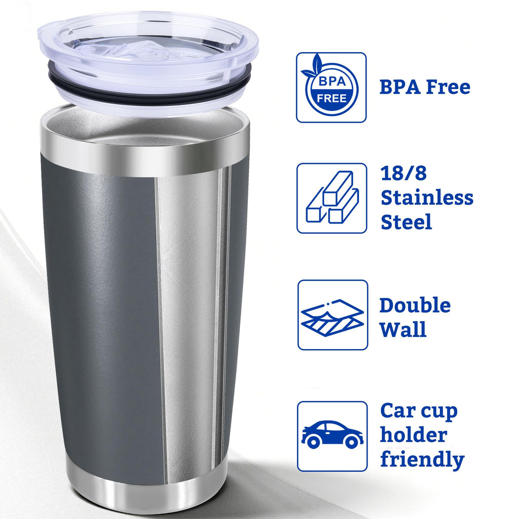 20oz Stainless Steel Insulated Tumbler with Lid T586122