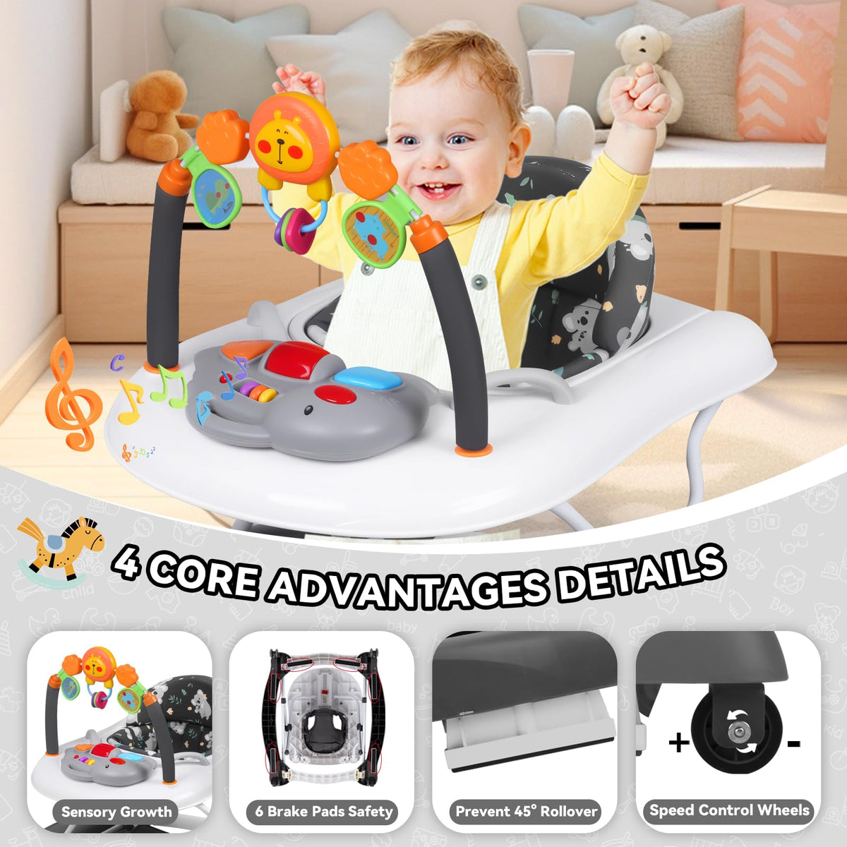 Foldable Baby Walker B302299