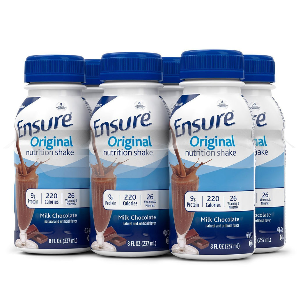 Original Nutrition Shake Milk Chocolate 8 Ounces 12 Count V3885